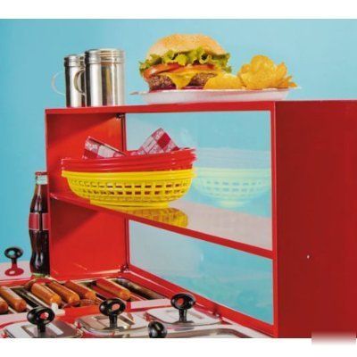 New concession hot dog vending cart stand 