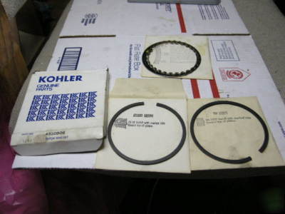 New kohler 4510806 chrome piston ring set oem in box