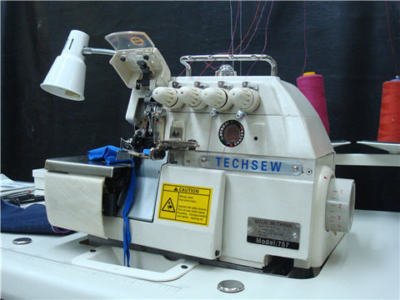 Techsew 757 5-thread industrial serger / overlock 