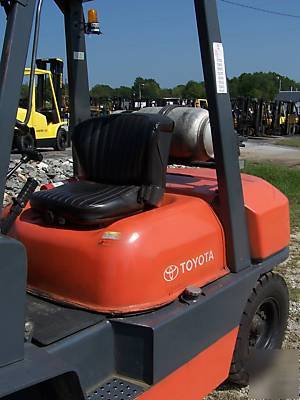 Toyota 8000 lb capacity forklift truck