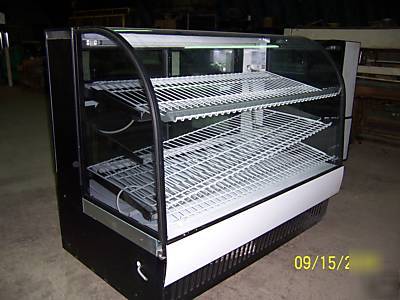 True tcgd-59 curved glass dry bakery case