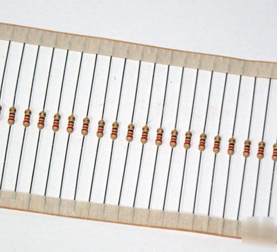1K5 ohm 1.5K carbon film resistors 1/4W 0.25W x 100