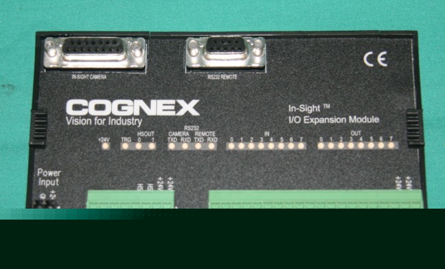 Cognex in-sight i/o expansion module 800-5758-1 1450