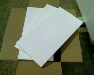 Lot foam sheets 3/4X16X16 styrofoam packing packaging