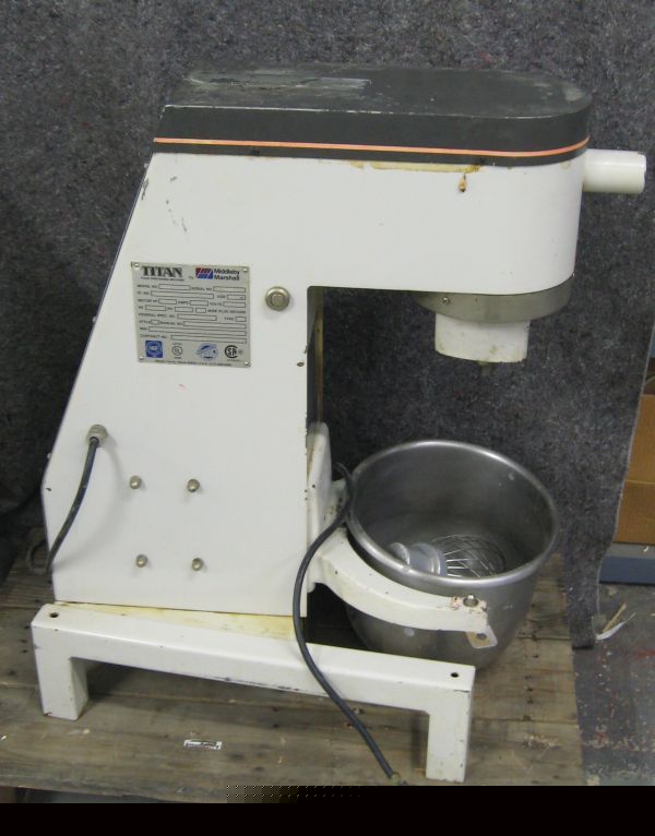 Middleby marshall titan food mixer 620G 20QT machine