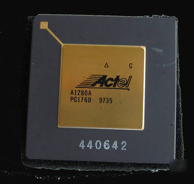 New actel A1280A PG176B fpga mil-std-883 old stock