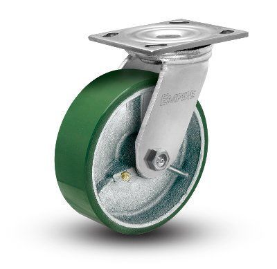 Polyurethane heavy duty swivel caster 5INCHX2INCH