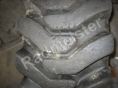 Used flat proof skid steer tire 15