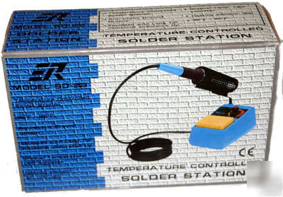 Variable temperature 50 watt soldering station pencil