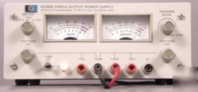 Hp 6236B triple out variable regulated dc power supply 