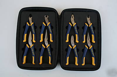 Irwin 8-piece mini pro pliers set cutters needle nose