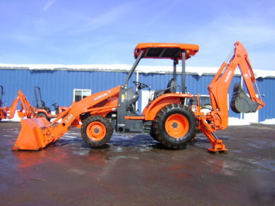 2007 kubota L39 tractor loader backhoe