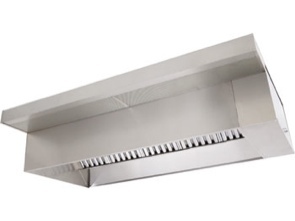 4' commercial kitchen ventilaiton restaurant hood pkg