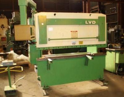 45 ton lvd #45JS-06 hydraulic cnc press brake, 1988