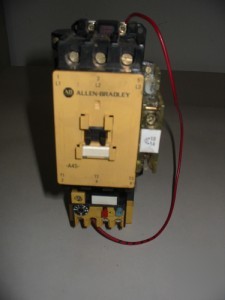 Allen bradley 100-A45N*3 contactor + relay + contact bl