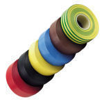 Electrical insulation tape flame retardant pvc - black