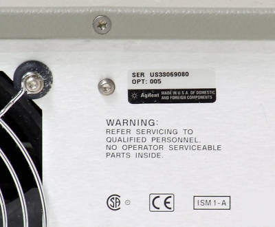 Hp 8510XF, 8510C millimeter wave controller 