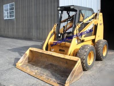 2003 case 90XT skidloader, 2 speed transmission