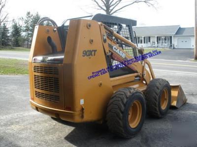 2003 case 90XT skidloader, 2 speed transmission