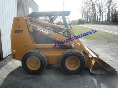 2003 case 90XT skidloader, 2 speed transmission