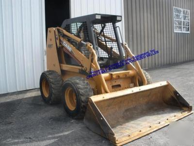 2003 case 90XT skidloader, 2 speed transmission