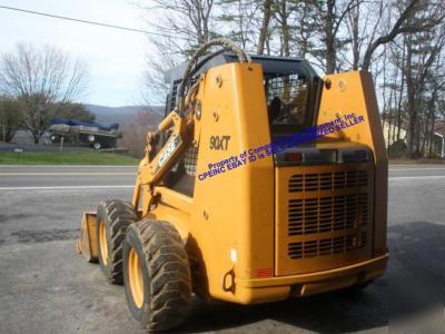 2003 case 90XT skidloader, 2 speed transmission