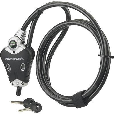 Master lock 6' python adjustable cable lock, 8428DPS