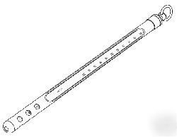 Max temperature thermometer for sterilizer service