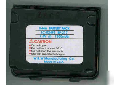 New BP217 bp-217 lithium ion battery for icom T90 radio