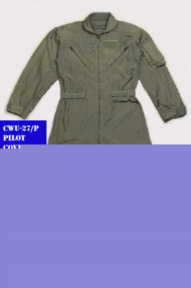 Nomex od cwu-27/p pilot flight suit coveralls