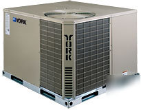 York 2 ton heat pump package unit,,13 seer,,,410-a 