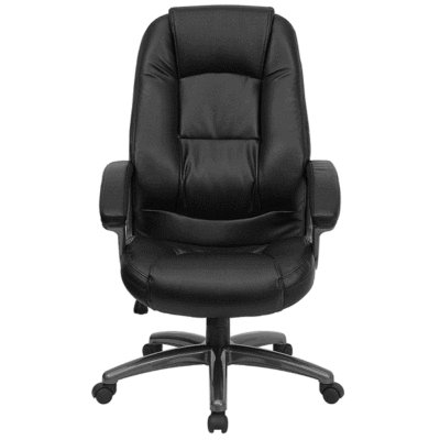 New leather executive office chair headrest desk swivel 