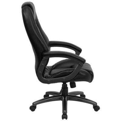 New leather executive office chair headrest desk swivel 