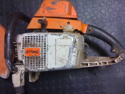 Stihl concrete saw ts 510 runs strong ***no ***