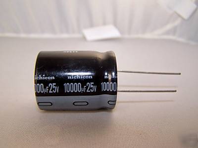 10000 uf 10000UF 25 vdc radial electrolytic capacitor 
