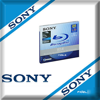 10X sony blank blu-ray bd-r discs recordable bluray 10