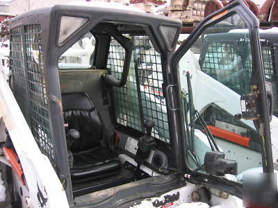 2005 bobcat skid steer S185 with acs, heat