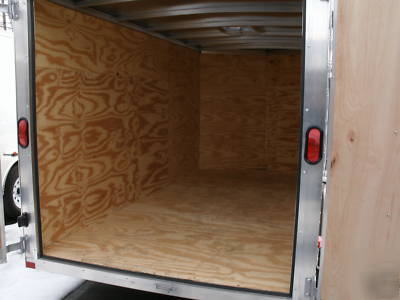 2010 6 x 12 rance lightning aluminum enclosed trailer