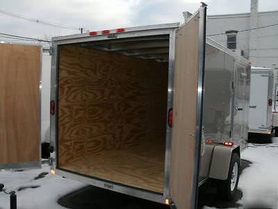 2010 6 x 12 rance lightning aluminum enclosed trailer