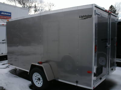 2010 6 x 12 rance lightning aluminum enclosed trailer