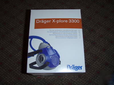 Drager x-plore 3300 industrial paint booth mask