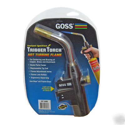 Goss gp-600 instant ignition self lighting hand torch
