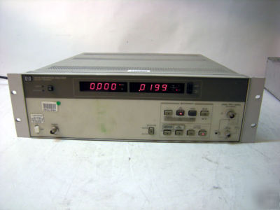 Hp agilent 8903E distortion analyzer