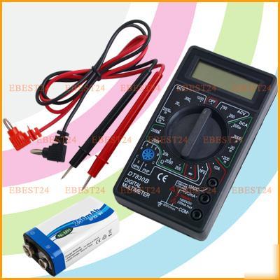 Lcd digital volt ohm meter voltmeter multimeter DT830B