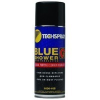 New blue shower 16 oz can contact cleaner by techspray 