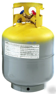 New refrigerant recovery tank cylinder 50 lb. brand 