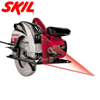 New skilÂ® 7 1/4 in. circular laser saw w/carrying case