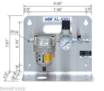 Nsk E2550 air line kit cnc machine tool spindles AL0201