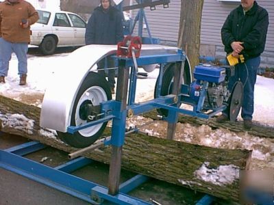 Sawmill bandsaw band saw mill portable 30