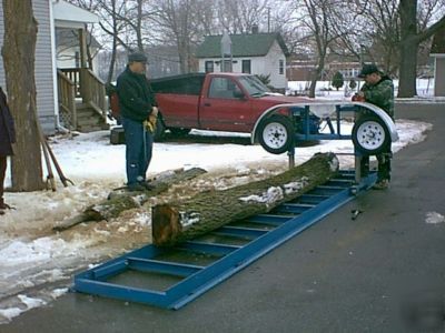 Sawmill bandsaw band saw mill portable 30